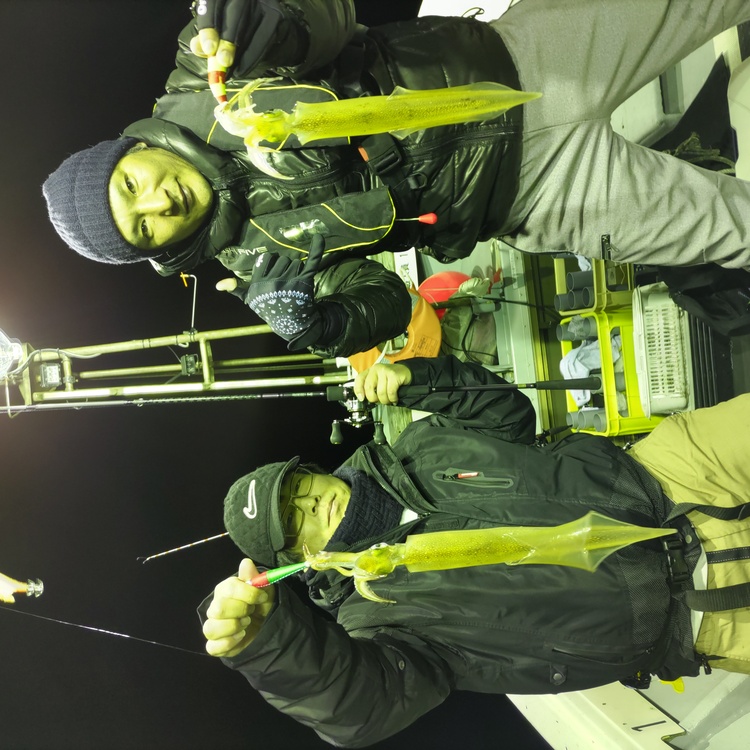 ヤリイカメタル便 - 境港遊漁船 /白イカ/アオリイカ/「第七新吾丸」